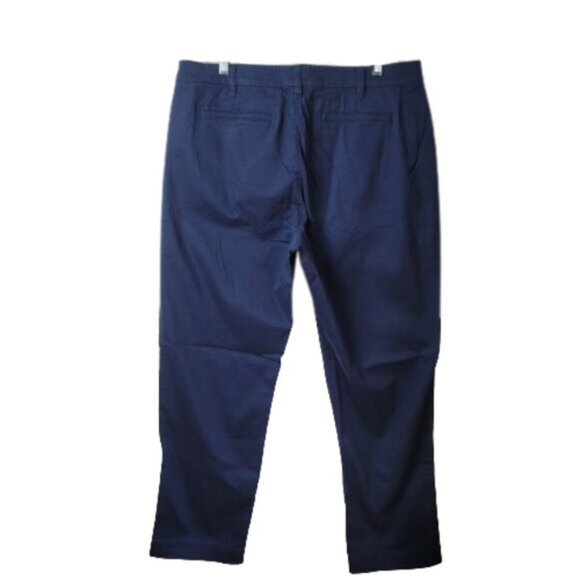 J. Crew High Rise Girlfriend Chino Pants Navy - Picture 7 of 12